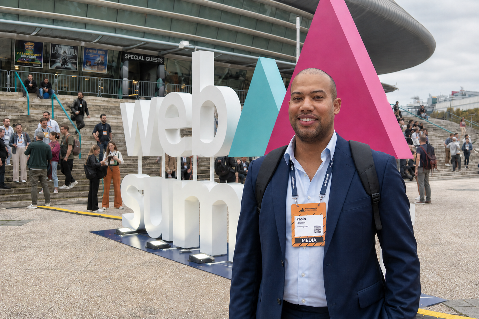 Yasin Ebrahim reporting from Web Summit in Lisbon